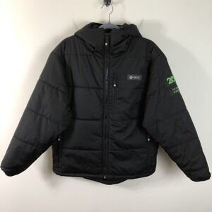 Xbox 20th Anniversary Coat Lightweight Winter Parka Jacket Men's Sz S Black
